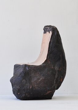 Marius Ritiu, Rocking Chair, copper, bronze, functional art, design, contemporary design, contemporary art, meteorite, art