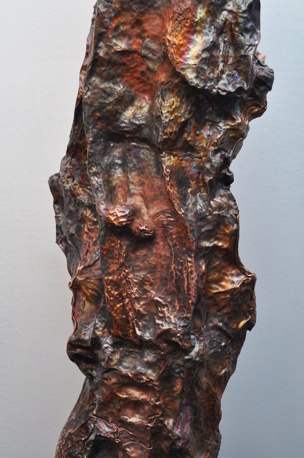 Hoia Baciu, Marius Ritiu, contemporary art, copper sculpture,  copper, functional art, collectible design